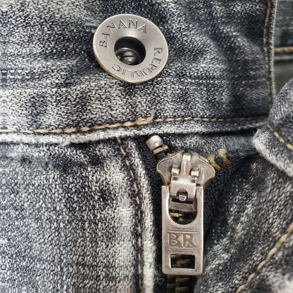 Banana Republic Men’s Vintage Authentic Straight-Leg Black Jeans Size 35Wx32L‎ - Picture 12 of 15